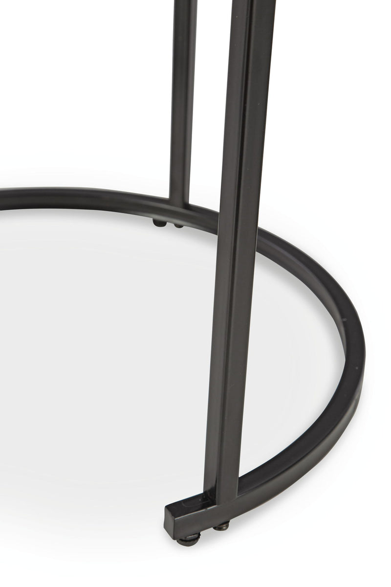 Jusmour - Occasional Nesting Table (Set of 4) - Black / White