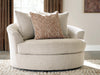 Steelwater Retreat Oversized Swivel Accent Chair - Furniture Source (IA) 