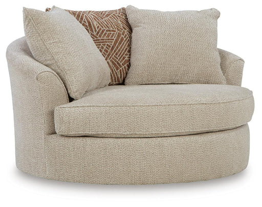 Steelwater Retreat Oversized Swivel Accent Chair - Furniture Source (IA) 
