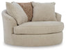 Steelwater Retreat Oversized Swivel Accent Chair - Furniture Source (IA) 