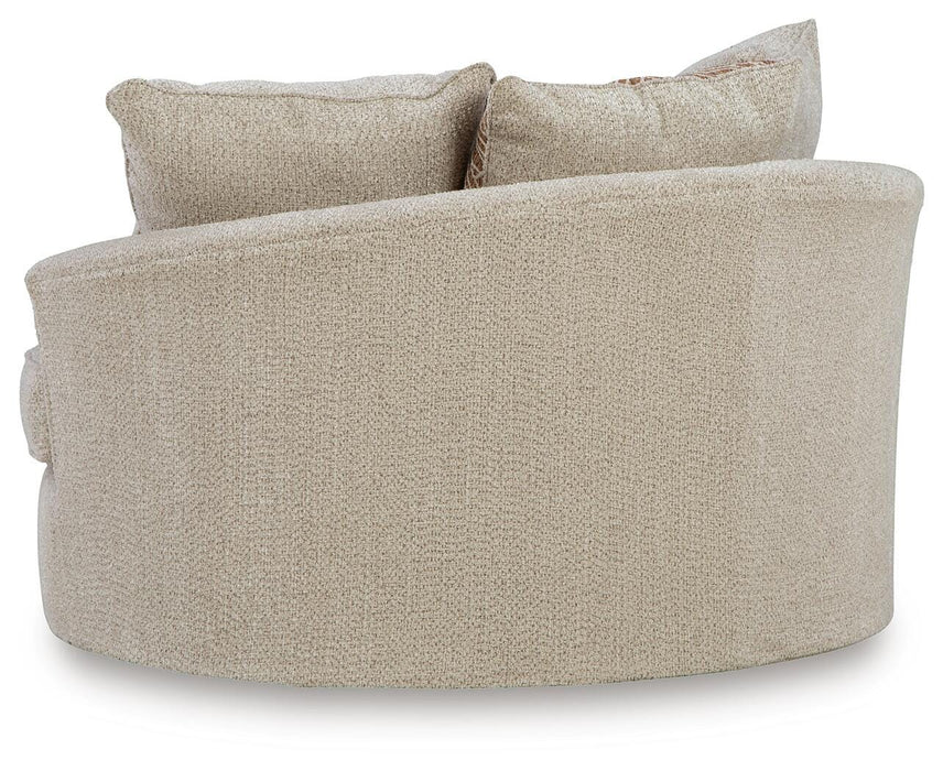 Steelwater Retreat Oversized Swivel Accent Chair - Furniture Source (IA) 