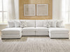 Misty-Lakes Double Chaise Sectional - Furniture Source (IA) 