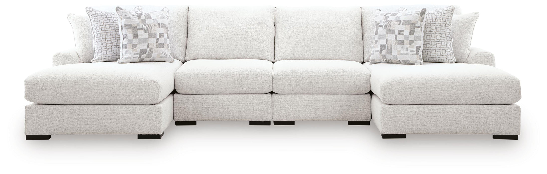 Misty-Lakes Double Chaise Sectional - Furniture Source (IA) 