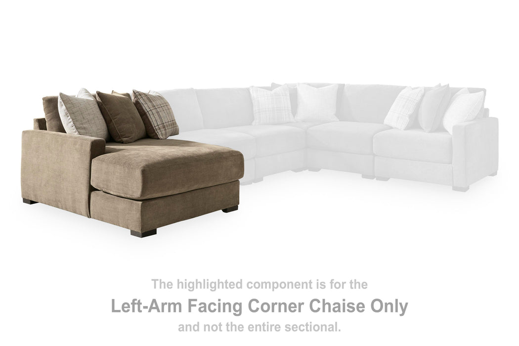 Camellia-Court Sectional with Chaise - Furniture Source (IA) 