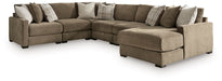 Camellia-Court Sectional with Chaise - Furniture Source (IA) 