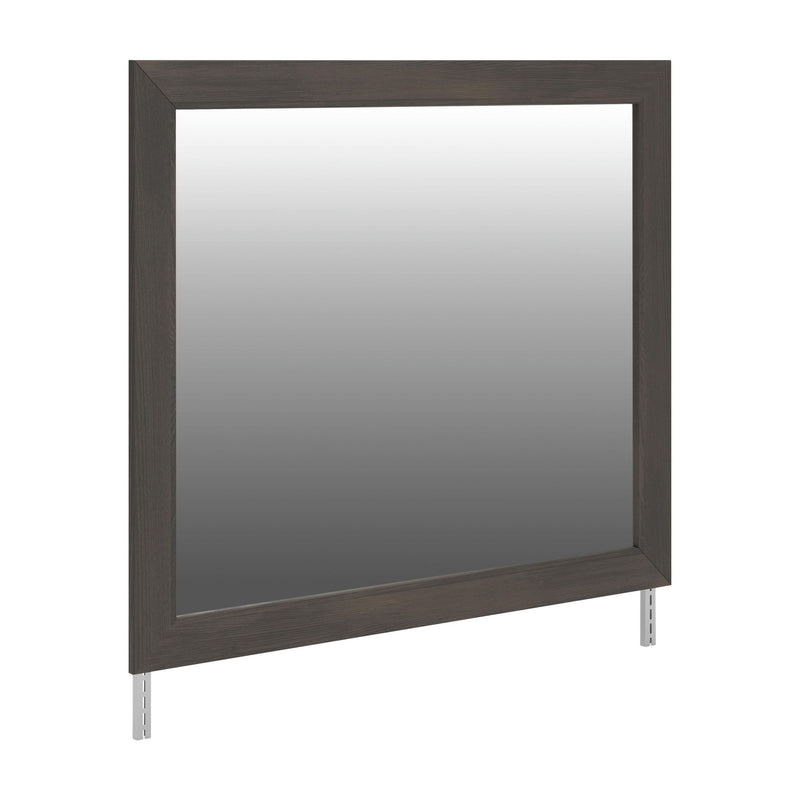 Vonitta Bay - Bedroom Mirror - Dark Brown - Furniture Source (IA) 