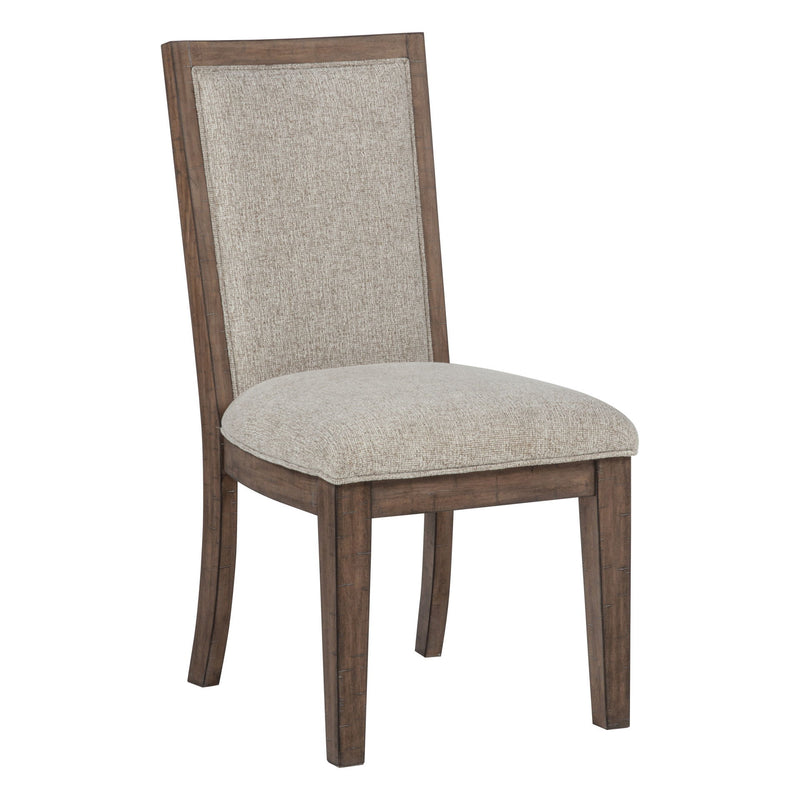 Augusta - Upholstered Side Chair (Set of 2) - Rustic Brown - Furniture Source (IA) 