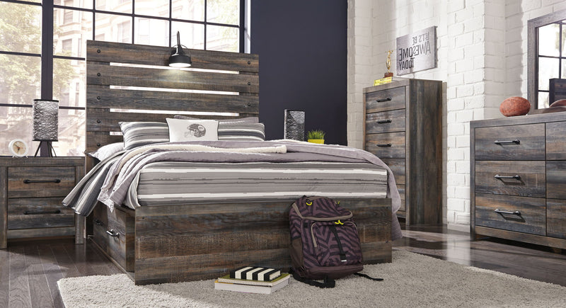 Drystan - Panel Bed