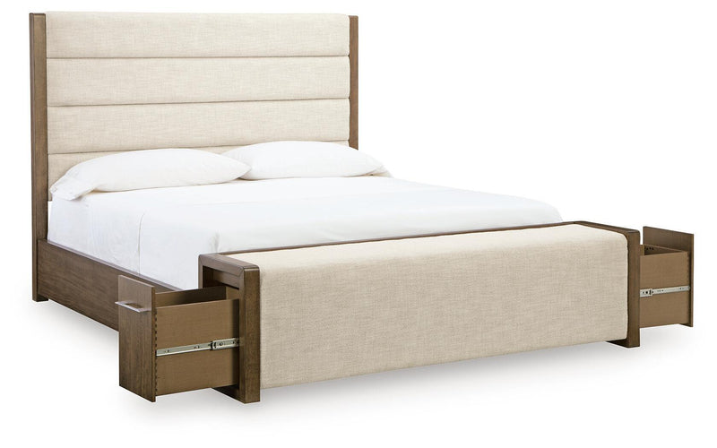 Marxmore - Upholstered Storage Bed