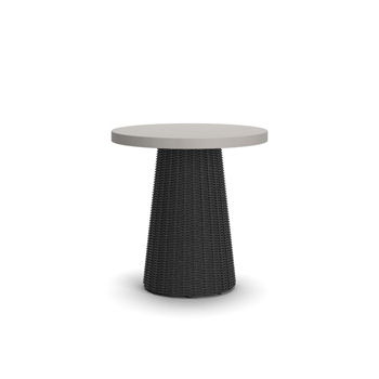Baymont Cove - Round End Table - Gray - Furniture Source (IA) 