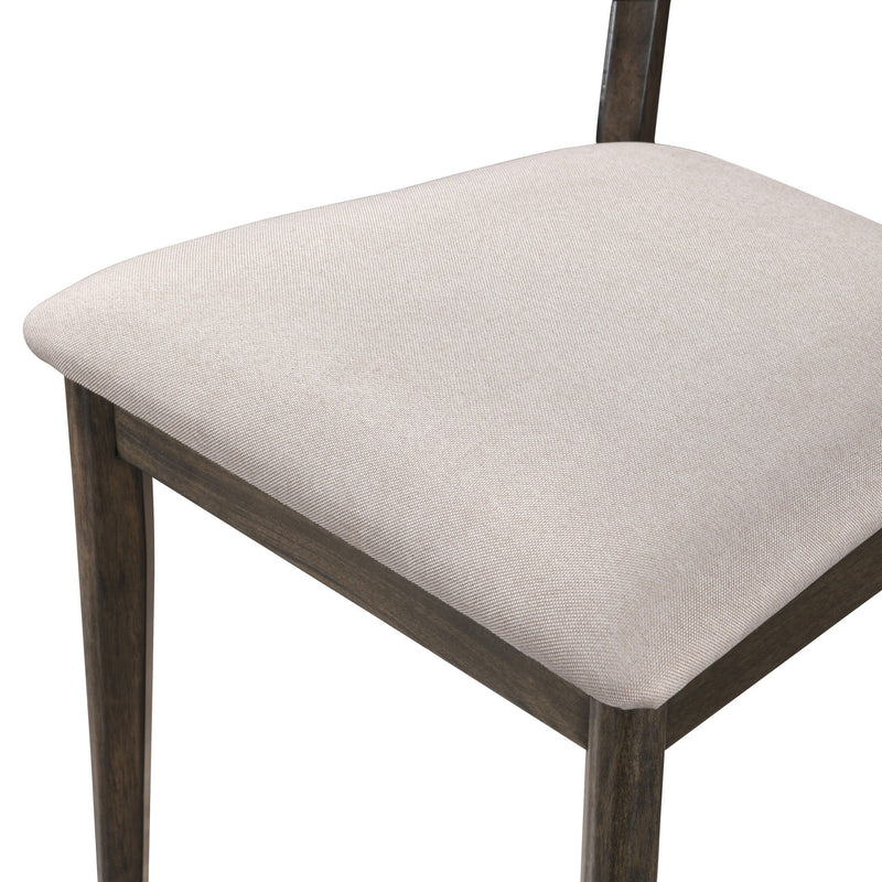 Rex - Open Back Counter Chair (Set of 2) - Brown