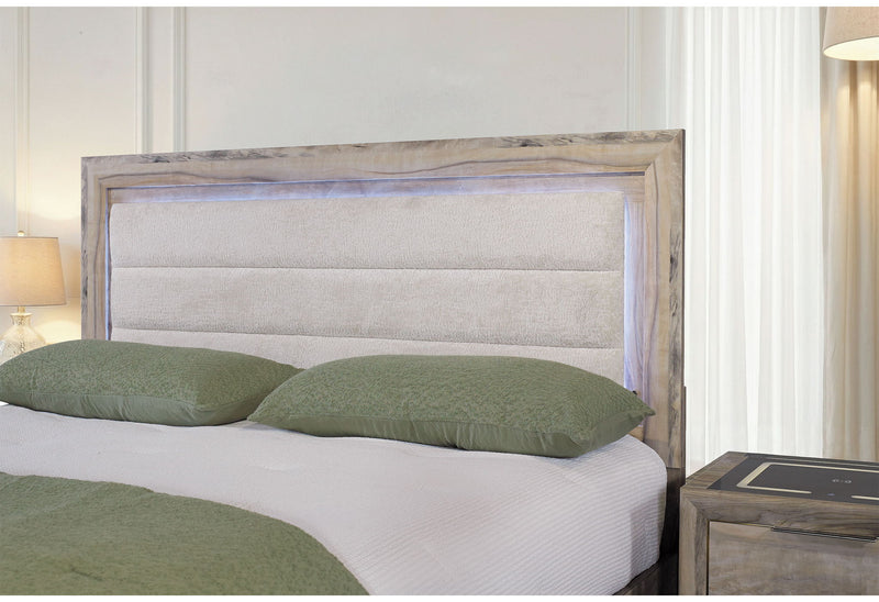 Callie - King Bed With Storage - Brown