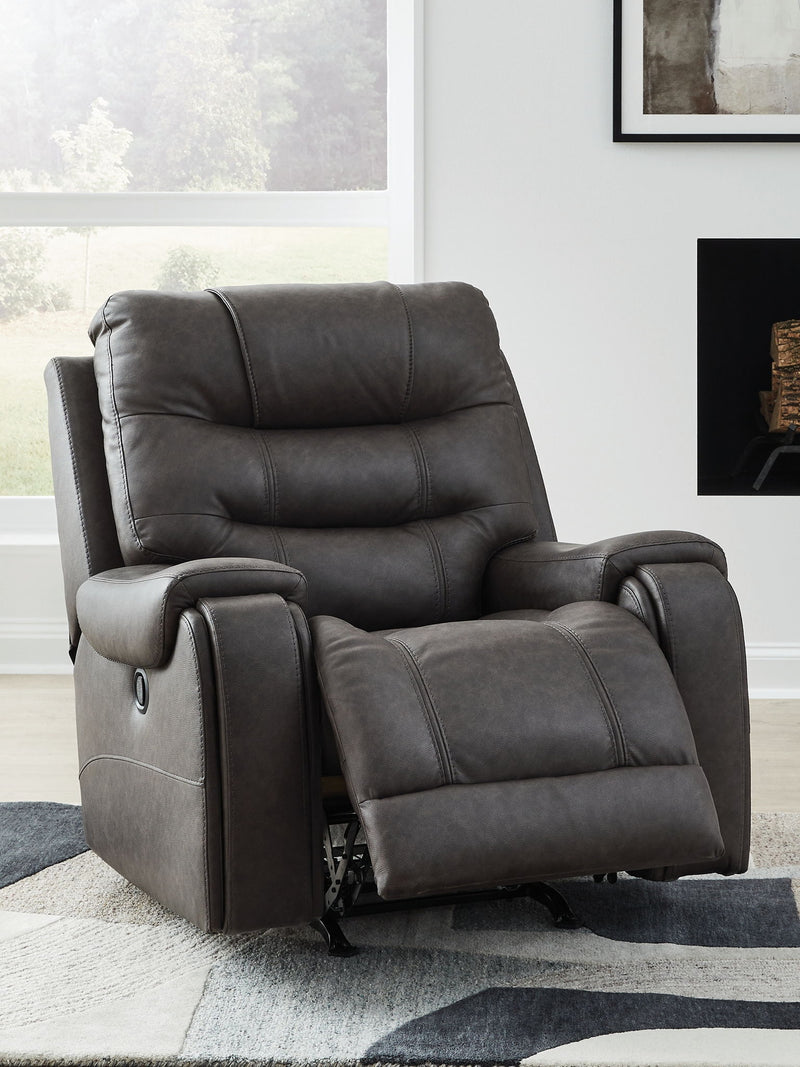 Femley - Rocker Recliner - Smoke