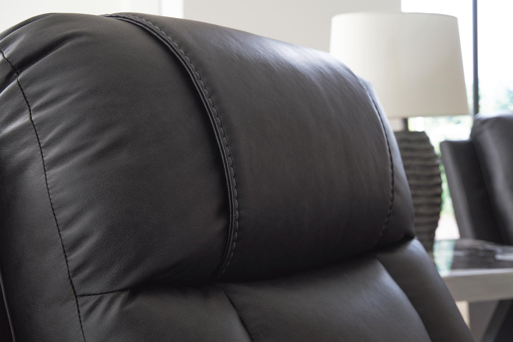 Mackmenville Reclining Loveseat with Console - Furniture Source (IA) 