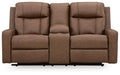 Mackmenville Reclining Loveseat with Console - Furniture Source (IA) 