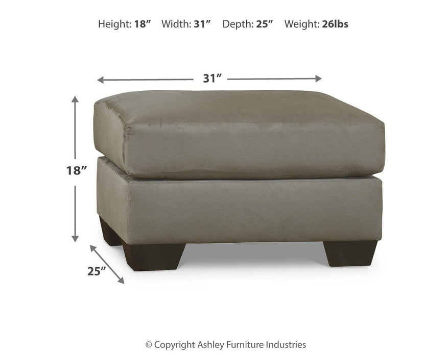 Darcy Ottoman - Furniture Source (IA) 