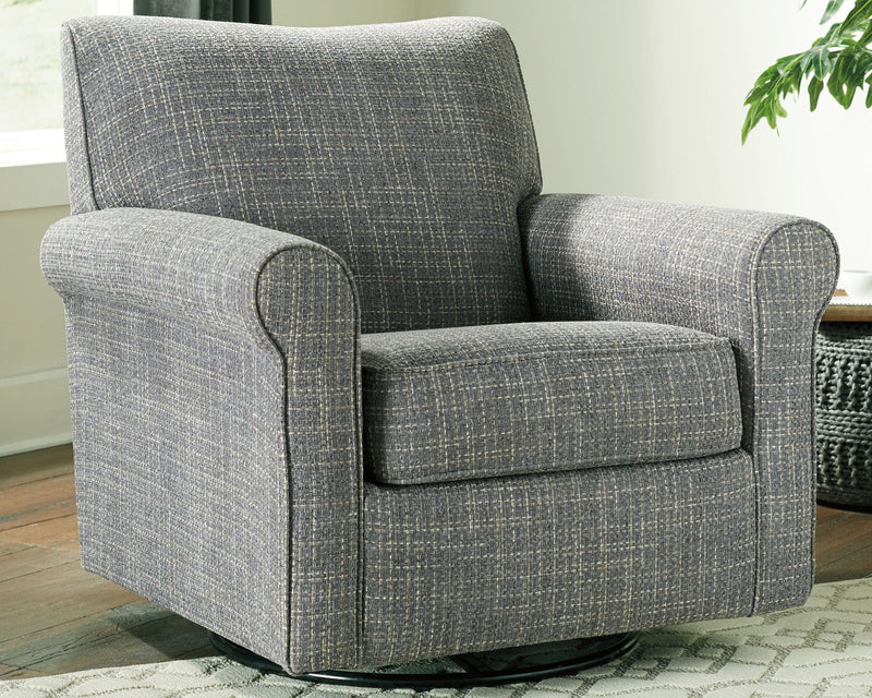 Renley - Swivel Glider Accent Chair