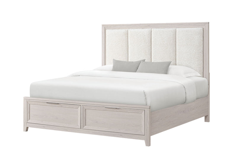 Mariah - King Bed - Beige