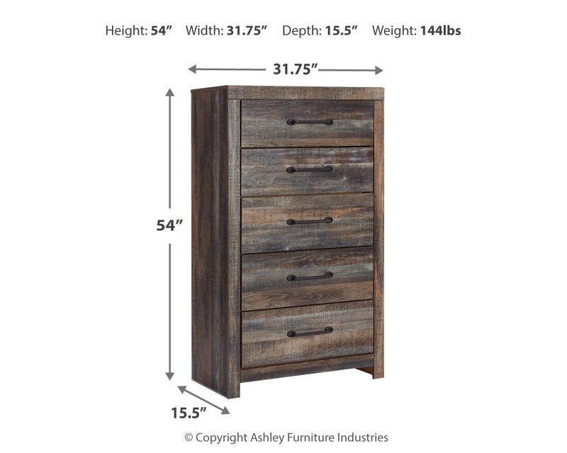 Drystan - Bookcase Bed Set