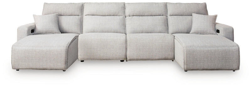 Modmax II - Reclining Sectional - Stone