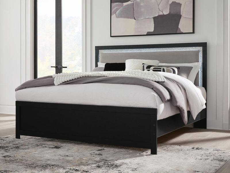 Maeling - Upholstered Panel Bed