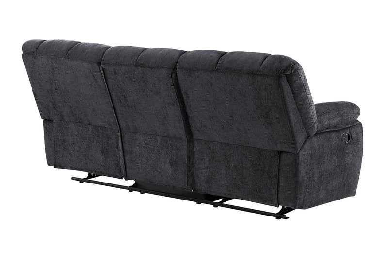 U6000 - Reclining Sofa - Black