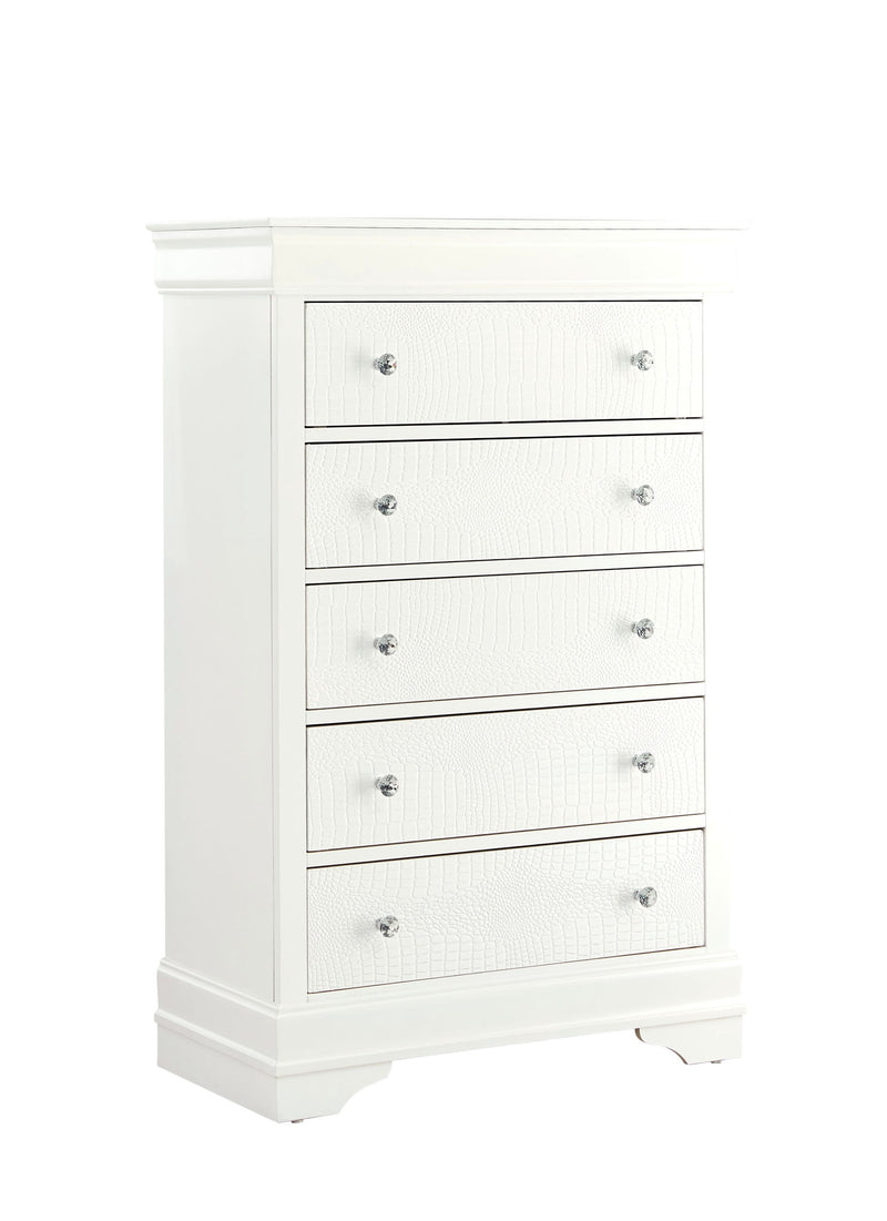 Pompei - Chest - Metallic White