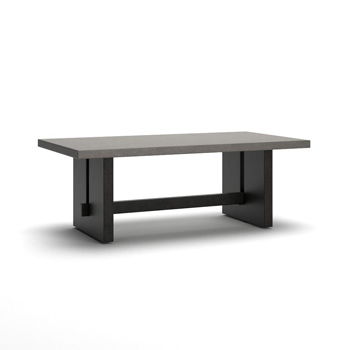 Salina Bay - Rectangular Cocktail Table - Black / Gray - Furniture Source (IA) 