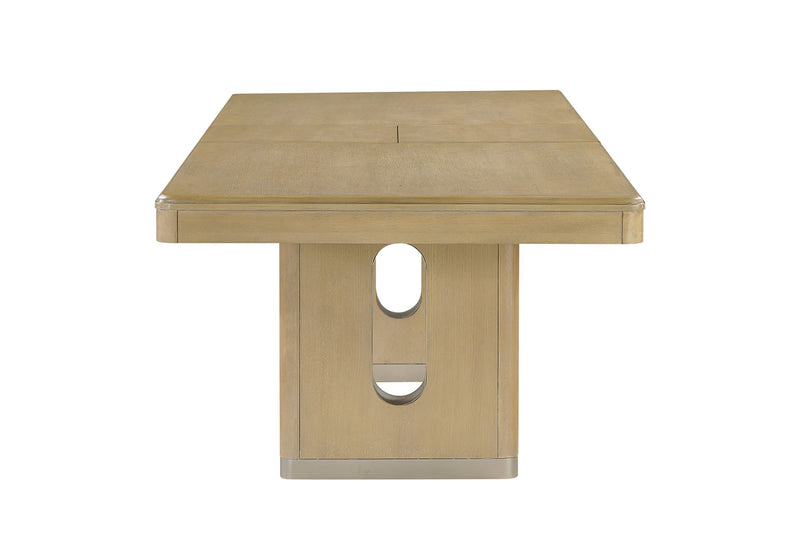D1248 - 6 Piece Dining Room Set (D1248 Dining Table, 4 D1248 Dining Chairs And Bench) - Natural