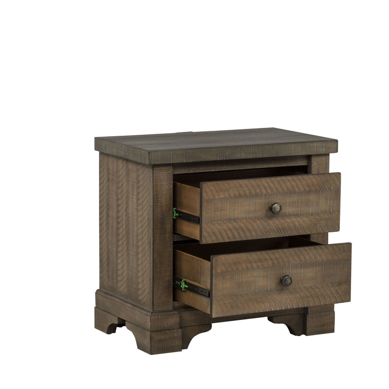 Augusta - Two Drawer Nightstand With USB Port - Furniture Source (IA) 