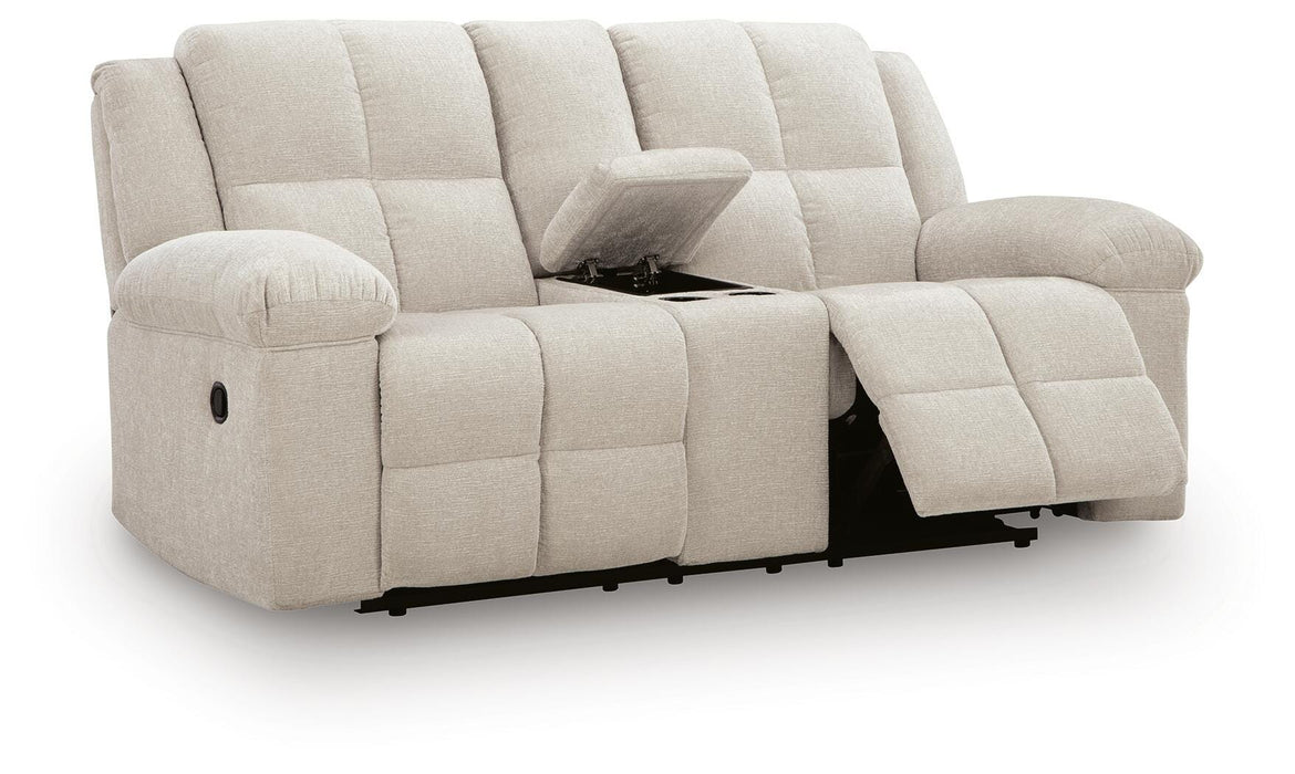 Orlen Reclining Loveseat with Console - Furniture Source (IA) 