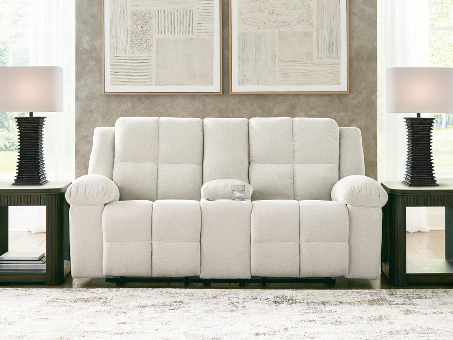 Orlen Reclining Loveseat with Console - Furniture Source (IA) 