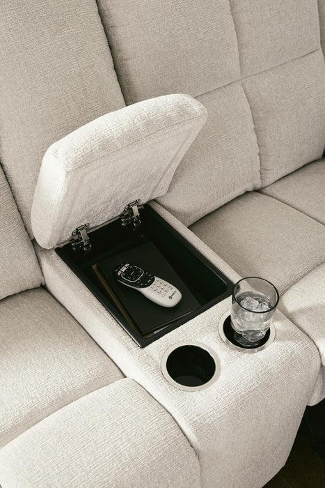 Orlen Reclining Loveseat with Console - Furniture Source (IA) 