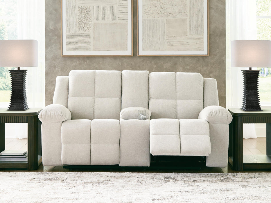 Orlen Reclining Loveseat with Console - Furniture Source (IA) 