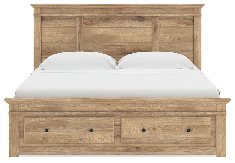 Makidern - Panel Storage Bed