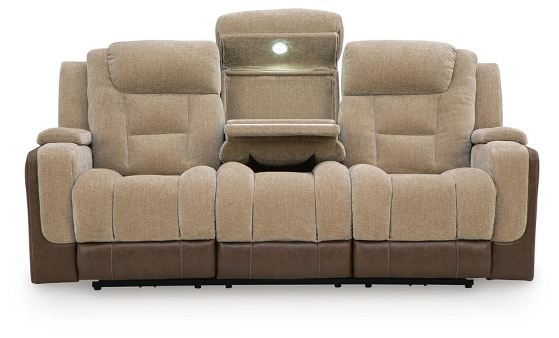 Mixed Motion - Power Reclining Sofa With Adjustable Headrest