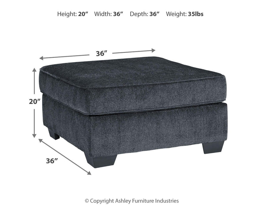 Altari Oversized Accent Ottoman - Furniture Source (IA) 
