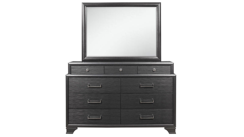 Jordyn - 5 Piece Queen Bedroom Set - Gray