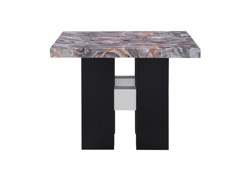 D04 - Bar Table - Lava / Black