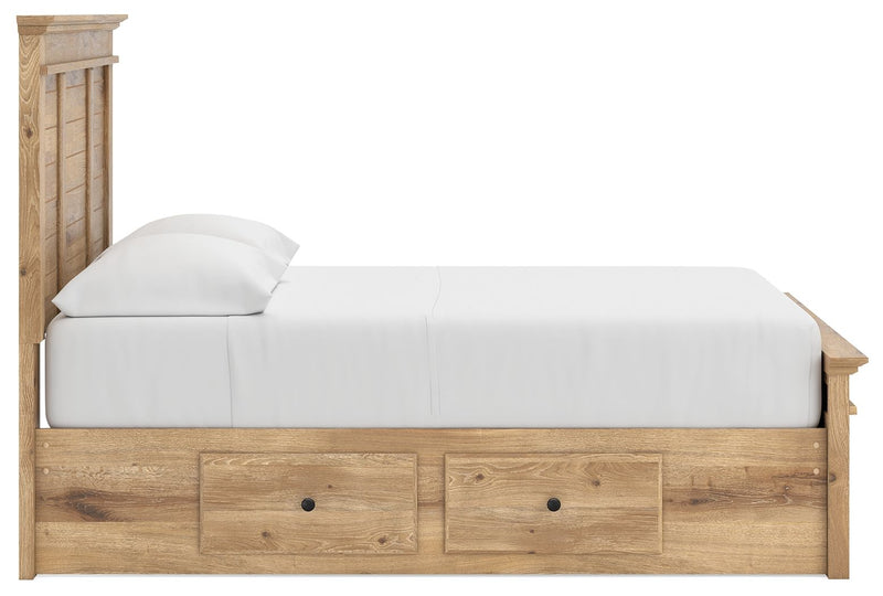 Makidern - Panel Storage Bed