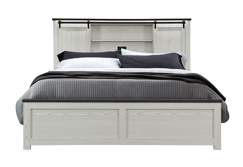 Ava - 5 Piece King Bedroom Set - Beige