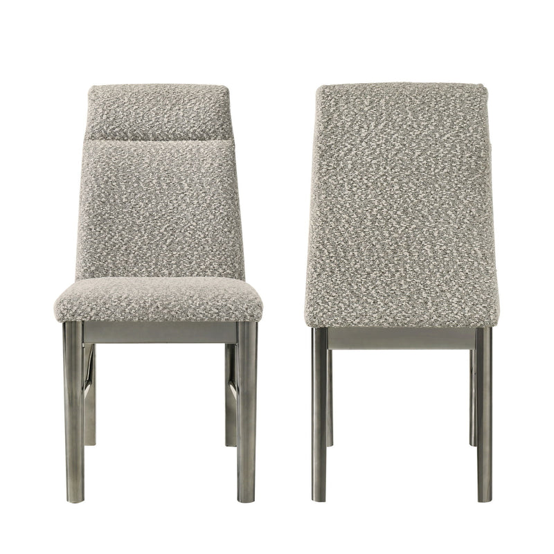 Lennox - Upholstered Side Chair (Set of 2) - Gray