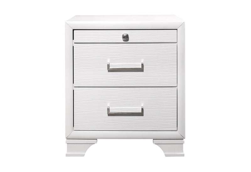 Jordyn - 5 Piece Queen Bedroom Set - White