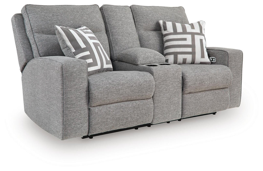 Biscoe Power Reclining Loveseat - Furniture Source (IA) 