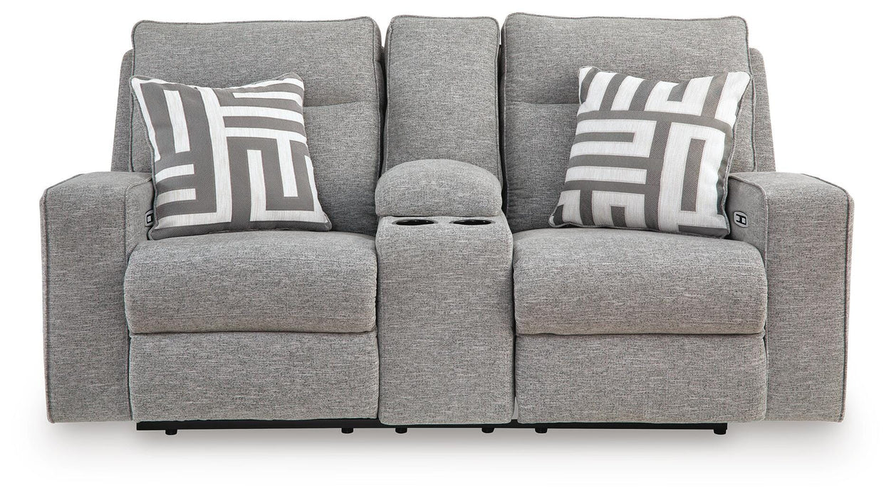 Biscoe Power Reclining Loveseat - Furniture Source (IA) 
