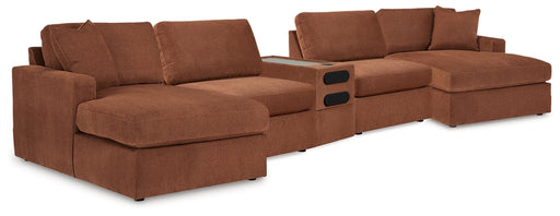Modmax 5 Piece Sectional with Audio Console - Furniture Source (IA) 