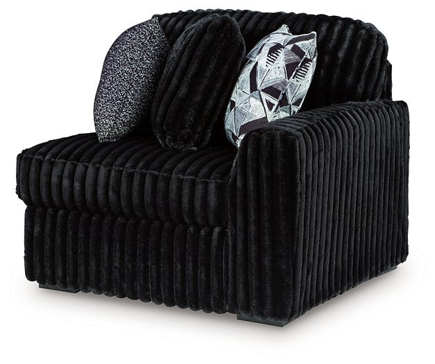 Midnight-Madness Sectional Sofa - Furniture Source (IA) 