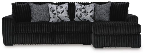 Midnight-Madness Sectional Sofa with Chaise - Furniture Source (IA) 