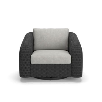 Baymont Cove - Swivel Glider Chair With Cushion - Gray - Furniture Source (IA) 