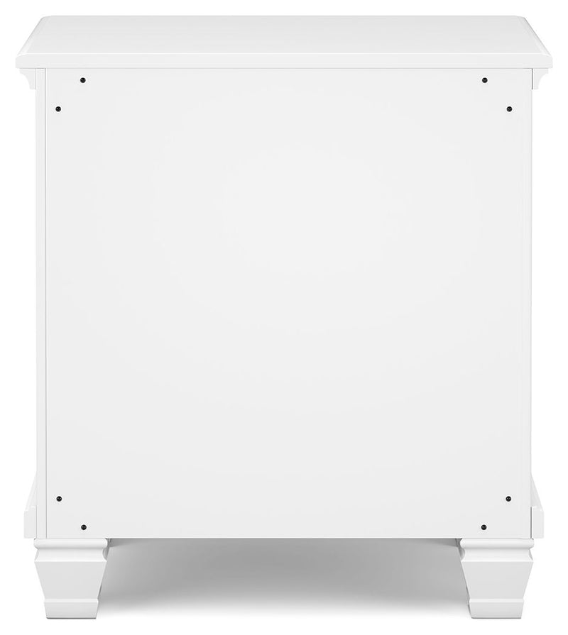 Fortman - Two Drawer Night Stand - White